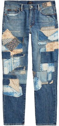 Polo Ralph Lauren Avery Patchwork Boyfriend Jeans - ShopStyle