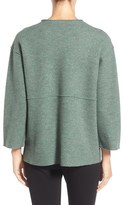 Thumbnail for your product : Eileen Fisher Women's Round Neck Wool Jacket