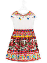 Thumbnail for your product : Dolce & Gabbana Kids printed dress