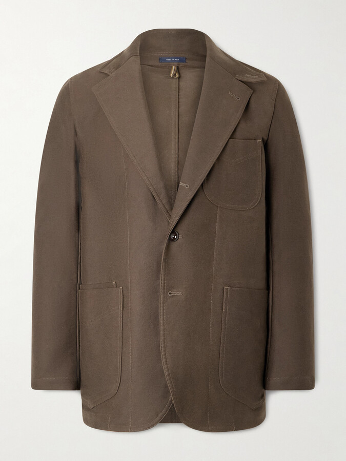 Drakes Western Games Cotton Blazer