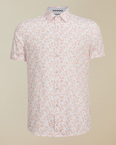 Thumbnail for your product : Ted Baker KROSA Short sleeved leaf print shirt