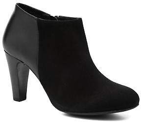 Cosmo Paris Women's COSMOPARIS LIDIE/BI Rounded toe Ankle Boots in Black