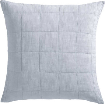 Calvin Klein Cotton Gauze Solid 2 Piece Euro Sham Set