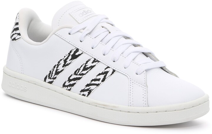 adidas Grand Court Zebra Sneaker - Women's - ShopStyle