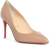 Thumbnail for your product : Christian Louboutin Pigalle Follies 85 beige pumps