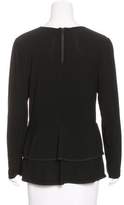 Thumbnail for your product : Narciso Rodriguez Long Sleeve Peplum Top