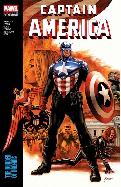 Marvel Universe CaptainAmericaModernEraEpicCollection:TheBurdenofDreams-byEdBrubaker(Paperback)