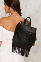 Thumbnail for your product : Factory Blush With Fate Fringe Backpack - Black