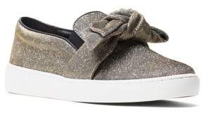 MICHAEL Michael Kors Willa Glittered Leather Shoes