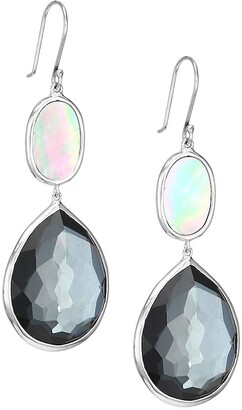 Ippolita Polished Rock Candy Sterling Silver & Multi-Stone Teardrop Earrings