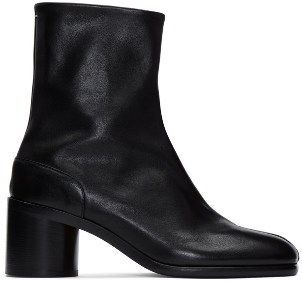 maison margiela black tabi boots