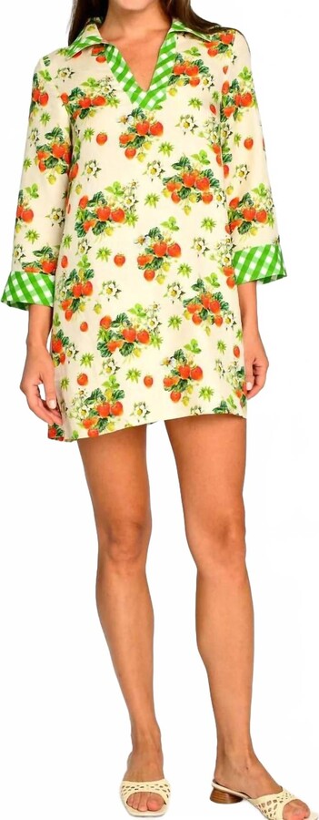 Elizabeth and James Taylor Dress In Strawberry Garden