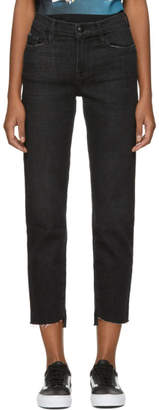 Frame Black Le Nouveau Straight Jeans