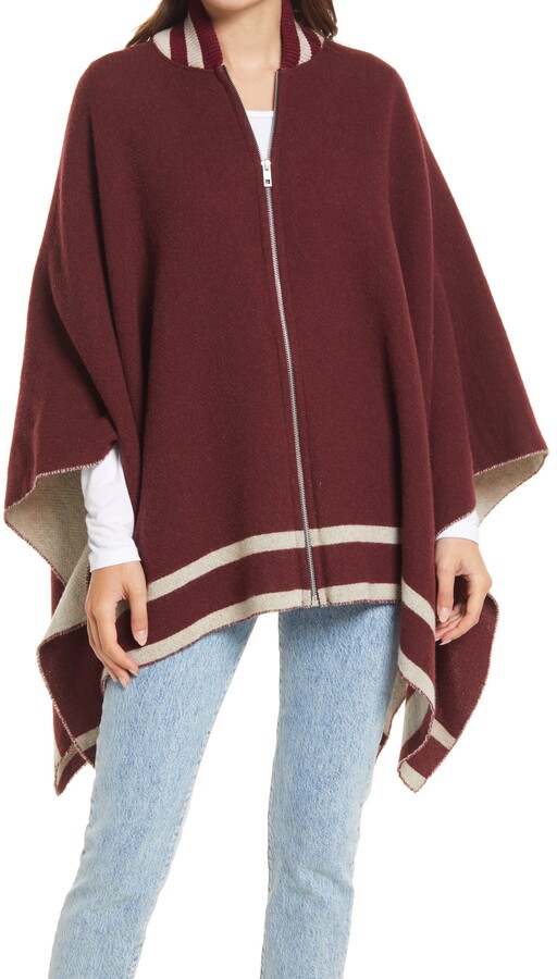 erotisk væske Lake Taupo Womens Zip Front Poncho | Shop the world's largest collection of fashion |  ShopStyle