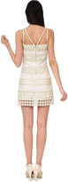 Thumbnail for your product : Phoebe Phoebe Little Lace Dress in Cream Multi