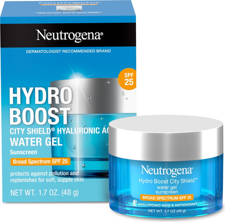 Neutrogena Hydro Boost City Shield Hydrating Water Gel, SPF 25, 1.7 oz