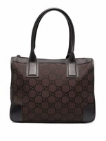 Thumbnail for your product : Gucci Pre-Owned 2000s Monogram Zipped Tote Bag