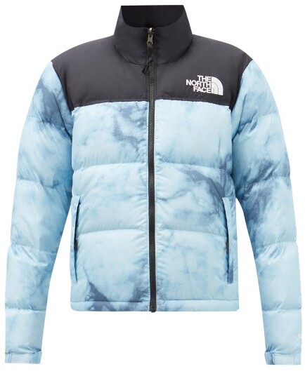 The North Face 1996 Nuptse Tie-dyed Quilted Down Jacket - Blue Print -  ShopStyle