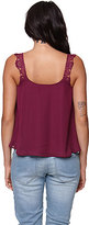 Thumbnail for your product : LA Hearts Crochet Strap Swing Tank