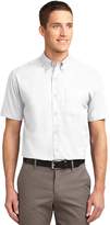 Thumbnail for your product : Port Authority Men's Tall Short Sleeve Easy Care Shirt 4XLT Stone/ Stone