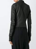 Thumbnail for your product : Rick Owens cropped biker jacket
