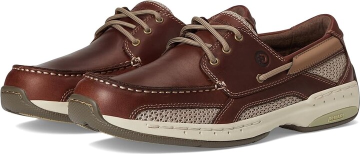 Dunham Captain Men's Slip on Shoes Brown : 7 D (M), Leather/Mesh