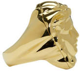 Thumbnail for your product : Versace Gold Large Medusa Ring