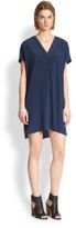 Thumbnail for your product : Vince V-Neck Silk Dress