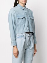 Thumbnail for your product : Levi's Made & Crafted Cropped Denim Jacket