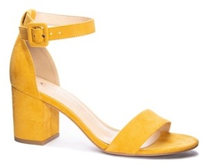 mustard low heels