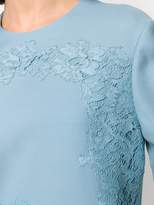 Thumbnail for your product : Valentino Floral Lace Detail Short Dress