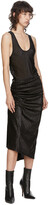 Thumbnail for your product : Paco Rabanne Black Draped Skirt