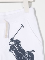 Thumbnail for your product : Ralph Lauren Kids Logo Print Cotton Shorts