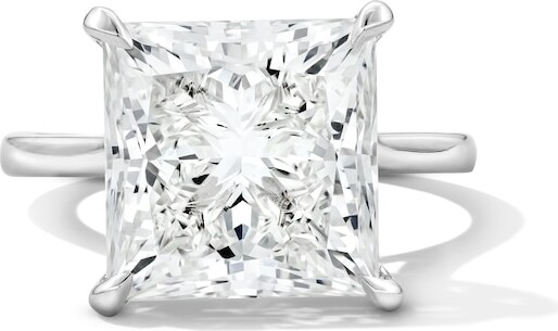 Zales 8 CT. T.w. Princess-Cut Certified Lab-Grown Diamond Solitaire Engagement Ring in 14K White Gold (F/Vs2)