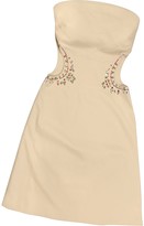 Thumbnail for your product : Hafize Ozbudak Opale Crystal Decorated Cut Out Strapless Dress