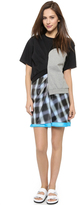 Thumbnail for your product : Marc by Marc Jacobs Blurred Gingham Misty Plastic Dress