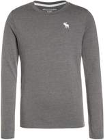 Thumbnail for your product : Abercrombie & Fitch CHAIN BASIC CREW Long sleeved top grey