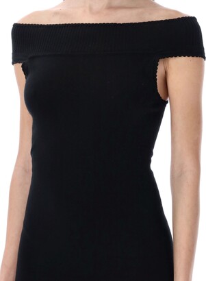 ワンピース VIVIENNE WESTWOOD COTTON KNIT VALENTINA DRESS Vivienne Westwood Vivienne Westwood 'Valentina' Knit Dress