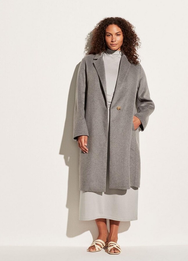 heather grey coat