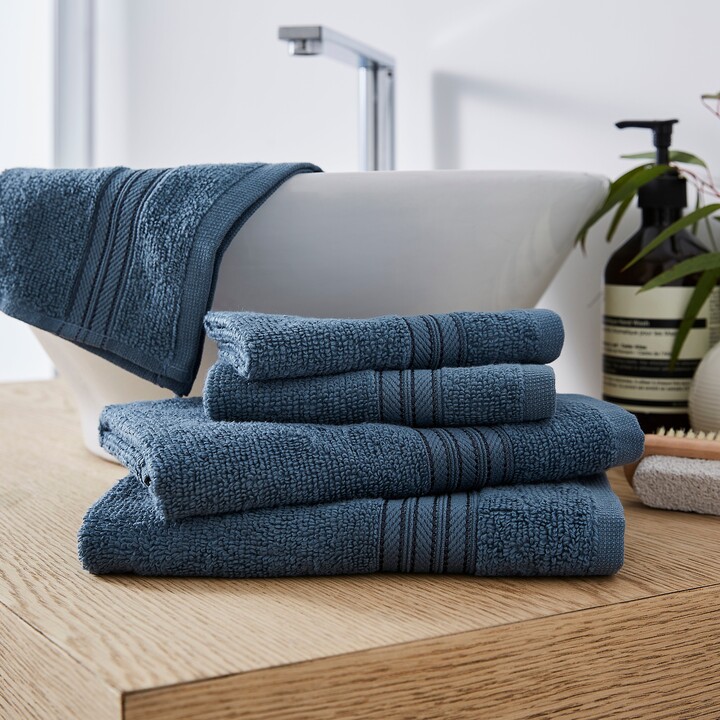Dunelm 5pc Towel Bundle Navy ShopStyle