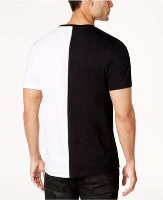 INC International Concepts Men's Spliced Graphic Print T-Shirt, Created for Macy's