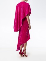 Thumbnail for your product : A.W.A.K.E. Mode Asymmetric Velvet Dress