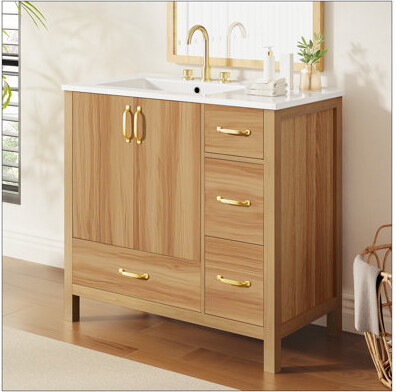 Winston Porter Vanities For Bathroom