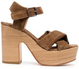 Thumbnail for your product : Moma Cross Strap Platform Sandals