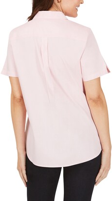 Foxcroft Hampton Short Sleeve Non-Iron Shirt