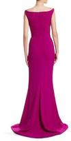 Thumbnail for your product : Gustavo Cadile Portrait Exposed Corset Side Slit Gown