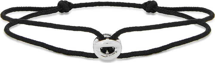 Le Gramme 1g Polished Sterling Silver Entrelacs Cord Bracelet