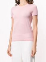 Thumbnail for your product : Paule Ka Short-Sleeved Wool Knit Top