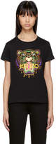 Kenzo Black Limited Edition Holiday Tiger T-Shirt