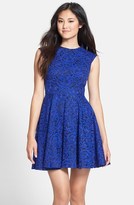Thumbnail for your product : Cynthia Rowley Lace Fit & Flare Dress